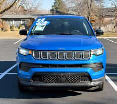 2022 JEEP COMPASS SUV LASER BLUE PEARLCOAT AUTOMATIC - Capital City Auto
