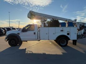 2008 FORD F550 SUPER DUTY REGULAR CAB & CHASSIS CAB CHASSIS V8, TURBO DSL 6.4L CAB & CHASSIS 2D