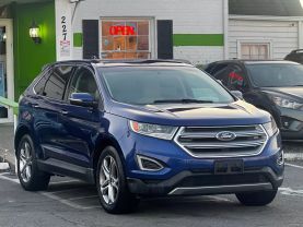 2015 FORD EDGE SUV 4-CYL ECOBOOST 2.0L TITANIUM SPORT UTILITY 4D
