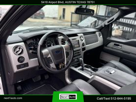 2011 FORD F150 SUPERCREW CAB PICKUP V8, 6.2 LITER LARIAT LIMITED PICKUP 4D 5 1/2 FT