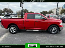 2013 RAM 1500 QUAD CAB PICKUP V8, HEMI, 5.7 LITER SLT PICKUP 4D 6 1/3 FT