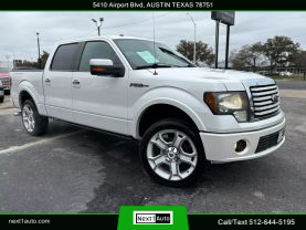 2011 FORD F150 SUPERCREW CAB PICKUP V8, 6.2 LITER LARIAT LIMITED PICKUP 4D 5 1/2 FT