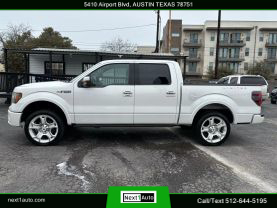 2011 FORD F150 SUPERCREW CAB PICKUP V8, 6.2 LITER LARIAT LIMITED PICKUP 4D 5 1/2 FT