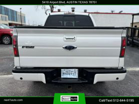2011 FORD F150 SUPERCREW CAB PICKUP V8, 6.2 LITER LARIAT LIMITED PICKUP 4D 5 1/2 FT