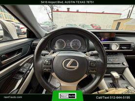 2017 LEXUS RC COUPE 4-CYL, TWIN TURBO, 2.0L RC 200T COUPE 2D