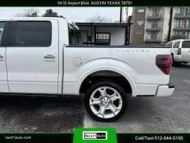 2011 FORD F150 SUPERCREW CAB PICKUP V8, 6.2 LITER LARIAT LIMITED PICKUP 4D 5 1/2 FT