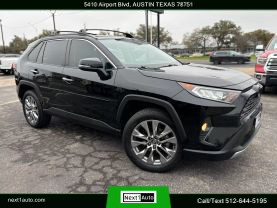 2019 TOYOTA RAV4 SUV 4-CYL, 2.5 LITER LIMITED SPORT UTILITY 4D