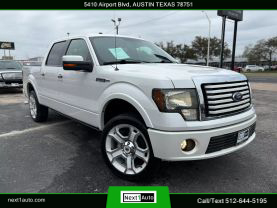 2011 FORD F150 SUPERCREW CAB PICKUP V8, 6.2 LITER LARIAT LIMITED PICKUP 4D 5 1/2 FT