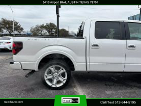 2011 FORD F150 SUPERCREW CAB PICKUP V8, 6.2 LITER LARIAT LIMITED PICKUP 4D 5 1/2 FT