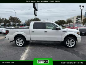 2011 FORD F150 SUPERCREW CAB PICKUP V8, 6.2 LITER LARIAT LIMITED PICKUP 4D 5 1/2 FT