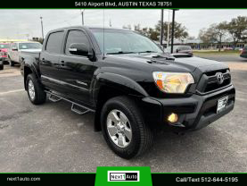 2012 TOYOTA TACOMA DOUBLE CAB PICKUP V6, 4.0 LITER PRERUNNER PICKUP 4D 5 FT