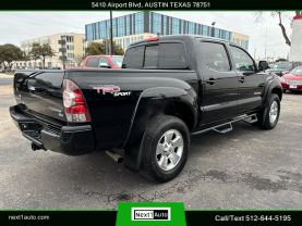 2012 TOYOTA TACOMA DOUBLE CAB PICKUP V6, 4.0 LITER PRERUNNER PICKUP 4D 5 FT