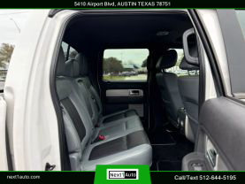 2011 FORD F150 SUPERCREW CAB PICKUP V8, 6.2 LITER LARIAT LIMITED PICKUP 4D 5 1/2 FT