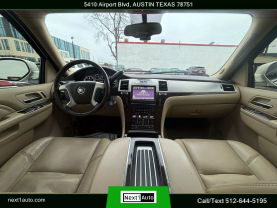 2014 CADILLAC ESCALADE SUV V8, FLEX FUEL, 6.2 LITER PREMIUM SPORT UTILITY 4D