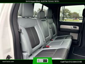 2011 FORD F150 SUPERCREW CAB PICKUP V8, 6.2 LITER LARIAT LIMITED PICKUP 4D 5 1/2 FT