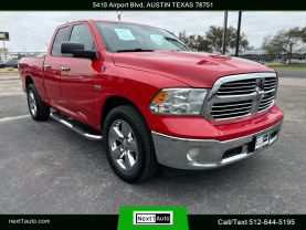 2013 RAM 1500 QUAD CAB PICKUP V8, HEMI, 5.7 LITER SLT PICKUP 4D 6 1/3 FT