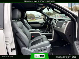 2011 FORD F150 SUPERCREW CAB PICKUP V8, 6.2 LITER LARIAT LIMITED PICKUP 4D 5 1/2 FT