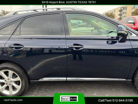 2010 LEXUS RX SUV V6, 3.5 LITER RX 350 SPORT UTILITY 4D