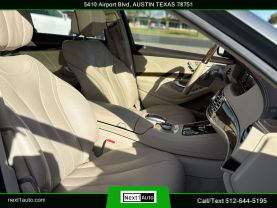 2015 MERCEDES-BENZ S-CLASS SEDAN V8, TT, 4.7L S 550 4MATIC SEDAN 4D