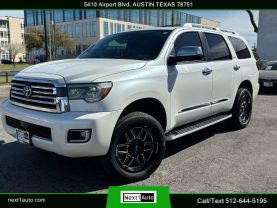 2018 TOYOTA SEQUOIA SUV V8, 5.7 LITER PLATINUM SPORT UTILITY 4D