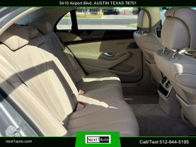2015 MERCEDES-BENZ S-CLASS SEDAN V8, TT, 4.7L S 550 4MATIC SEDAN 4D