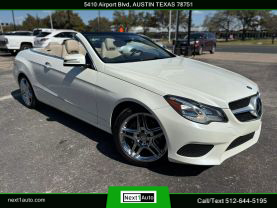 2014 MERCEDES-BENZ E-CLASS CONVERTIBLE V6, 3.5 LITER E 350 CABRIOLET 2D