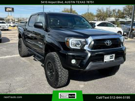 2014 TOYOTA TACOMA DOUBLE CAB PICKUP V6, 4.0 LITER PRERUNNER PICKUP 4D 5 FT