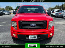 2013 FORD F150 SUPER CAB PICKUP V8, FLEX FUEL, 5.0 LITER STX PICKUP 4D 6 1/2 FT