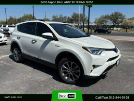 2018 TOYOTA RAV4 HYBRID SUV 4-CYL, HYBRID, 2.5 LITER LIMITED SPORT UTILITY 4D