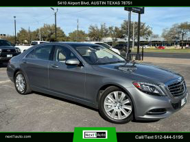 2015 MERCEDES-BENZ S-CLASS SEDAN V8, TT, 4.7L S 550 4MATIC SEDAN 4D