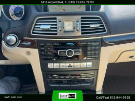 2014 MERCEDES-BENZ E-CLASS CONVERTIBLE V6, 3.5 LITER E 350 CABRIOLET 2D