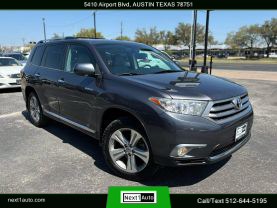 2013 TOYOTA HIGHLANDER SUV V6, 3.5 LITER LIMITED SPORT UTILITY 4D