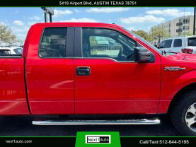 2013 FORD F150 SUPER CAB PICKUP V8, FLEX FUEL, 5.0 LITER STX PICKUP 4D 6 1/2 FT