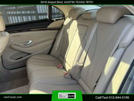 2015 MERCEDES-BENZ S-CLASS SEDAN V8, TT, 4.7L S 550 4MATIC SEDAN 4D