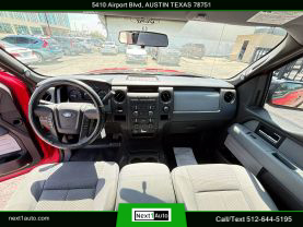 2013 FORD F150 SUPER CAB PICKUP V8, FLEX FUEL, 5.0 LITER STX PICKUP 4D 6 1/2 FT