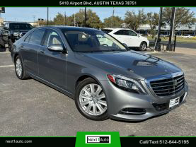 2015 MERCEDES-BENZ S-CLASS SEDAN V8, TT, 4.7L S 550 4MATIC SEDAN 4D