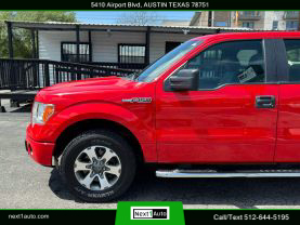 2013 FORD F150 SUPER CAB PICKUP V8, FLEX FUEL, 5.0 LITER STX PICKUP 4D 6 1/2 FT