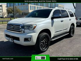 2018 TOYOTA SEQUOIA SUV V8, 5.7 LITER PLATINUM SPORT UTILITY 4D