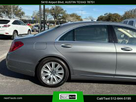 2015 MERCEDES-BENZ S-CLASS SEDAN V8, TT, 4.7L S 550 4MATIC SEDAN 4D
