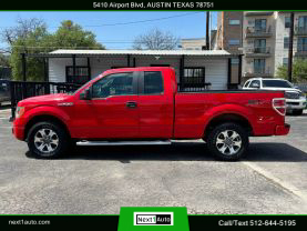 2013 FORD F150 SUPER CAB PICKUP V8, FLEX FUEL, 5.0 LITER STX PICKUP 4D 6 1/2 FT