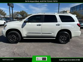 2018 TOYOTA SEQUOIA SUV V8, 5.7 LITER PLATINUM SPORT UTILITY 4D