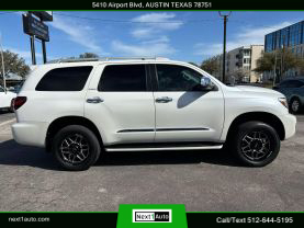 2018 TOYOTA SEQUOIA SUV V8, 5.7 LITER PLATINUM SPORT UTILITY 4D