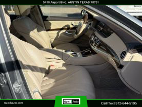 2015 MERCEDES-BENZ S-CLASS SEDAN V8, TT, 4.7L S 550 4MATIC SEDAN 4D