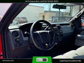 2013 FORD F150 SUPER CAB PICKUP V8, FLEX FUEL, 5.0 LITER STX PICKUP 4D 6 1/2 FT
