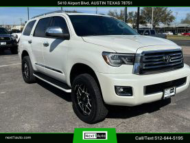2018 TOYOTA SEQUOIA SUV V8, 5.7 LITER PLATINUM SPORT UTILITY 4D