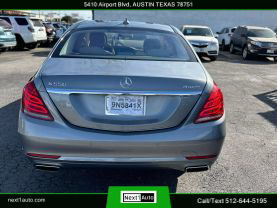 2015 MERCEDES-BENZ S-CLASS SEDAN V8, TT, 4.7L S 550 4MATIC SEDAN 4D