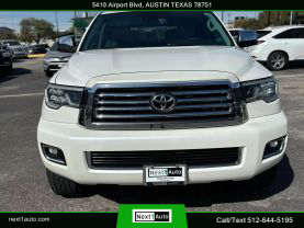 2018 TOYOTA SEQUOIA SUV V8, 5.7 LITER PLATINUM SPORT UTILITY 4D
