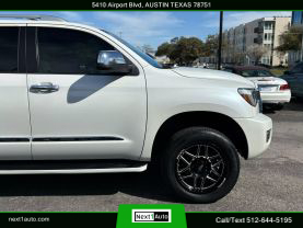 2018 TOYOTA SEQUOIA SUV V8, 5.7 LITER PLATINUM SPORT UTILITY 4D