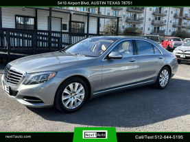 2015 MERCEDES-BENZ S-CLASS SEDAN V8, TT, 4.7L S 550 4MATIC SEDAN 4D