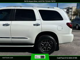 2018 TOYOTA SEQUOIA SUV V8, 5.7 LITER PLATINUM SPORT UTILITY 4D